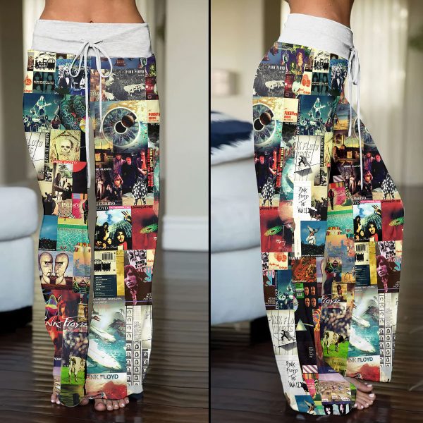 Pink Floyd High-Waisted Straight-Leg Trousers - VANDH 1759