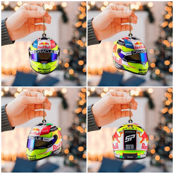 4PCS Red Bull Racing F1 Custom Shape 2-sided Acrylic Ornament - TANTN 3111