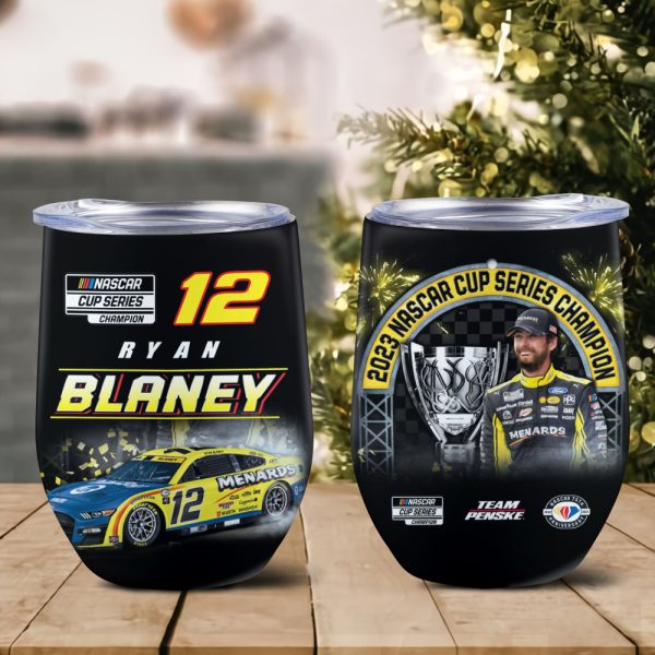 Ryan Blaney Wine Tumbler - TANTN 3250