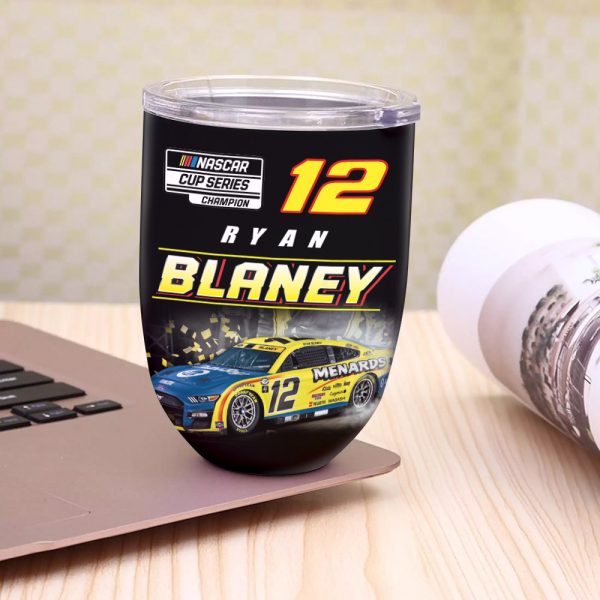 Ryan Blaney Wine Tumbler - TANTN 3250