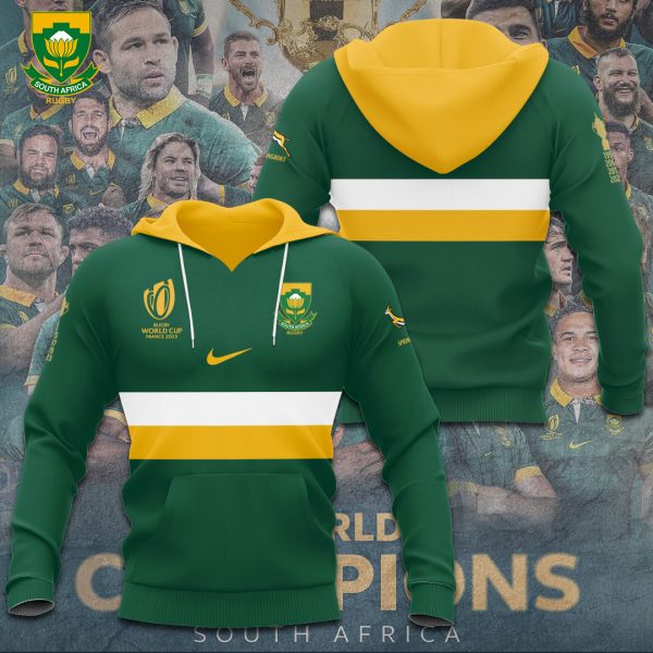 South Africa National Rugby Union Team Springboks 3D Apparel - TANTN 3201