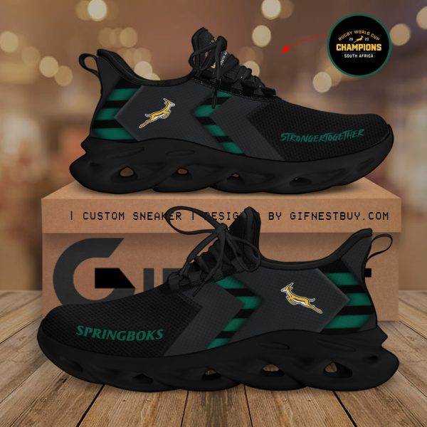 South Africa National Rugby Union Team Springboks Clunky Sneaker - TANTN 3144