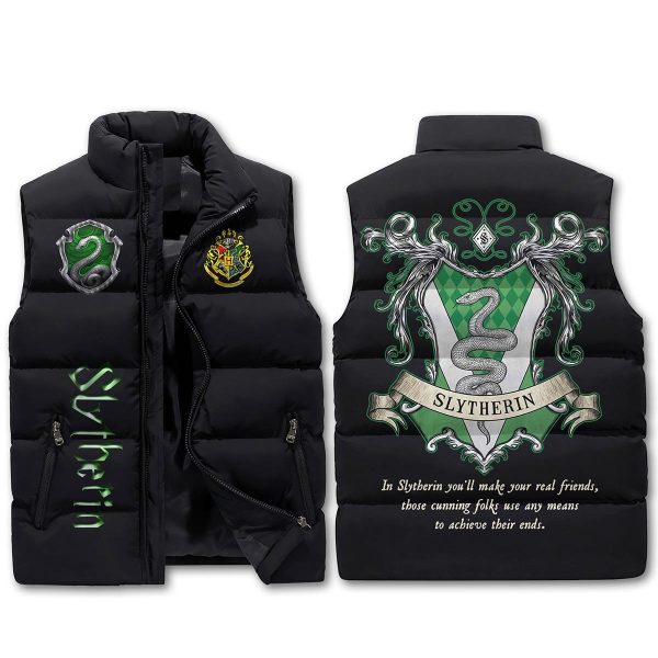 Slytherin 2D Sleeveless Jacket - TANTN 3310