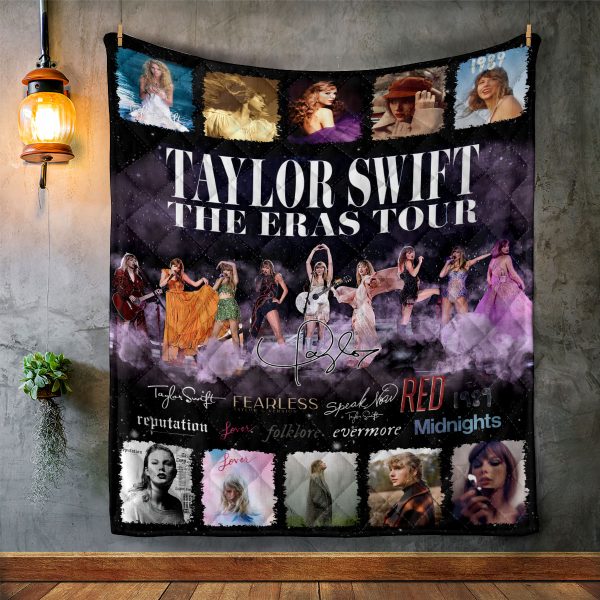 Taylor Swift Quilt Blanket - HOATT 3862