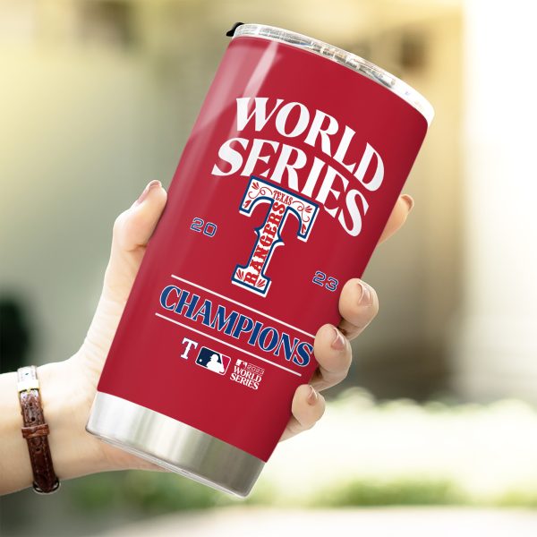Texas Rangers Tumbler Cup - NGHIAVT 0919