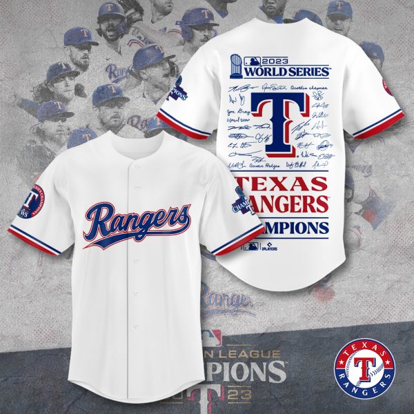 Texas Rangers Baseball Jersey - TANTN 3025