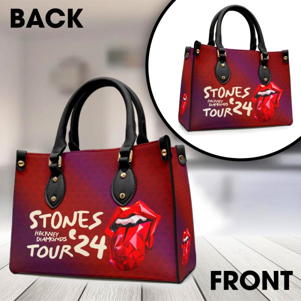 The Rolling Stones Leather HandBag - MAITM 4951