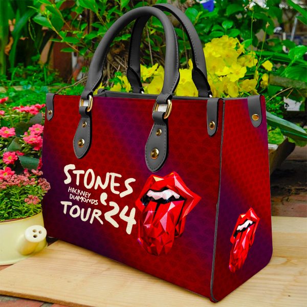 The Rolling Stones Leather HandBag - MAITM 4951