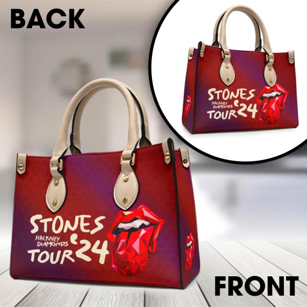 The Rolling Stones Leather HandBag - MAITM 4951
