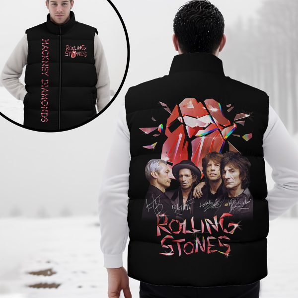 The Rolling Stones 2D Sleeveless Jacket - TANTN 3073