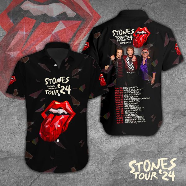 The Rolling Stones Short Sleeve Dress Shirt - TANTN 3333