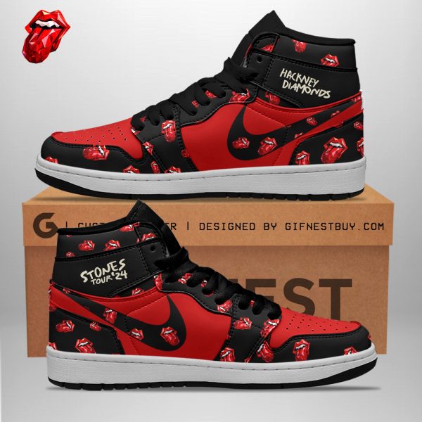 The Rolling Stones AJ 1 Sneaker - TANTN 3335