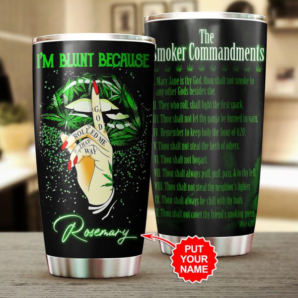 Personalized Weed Tumbler Cup - VANDH 1764
