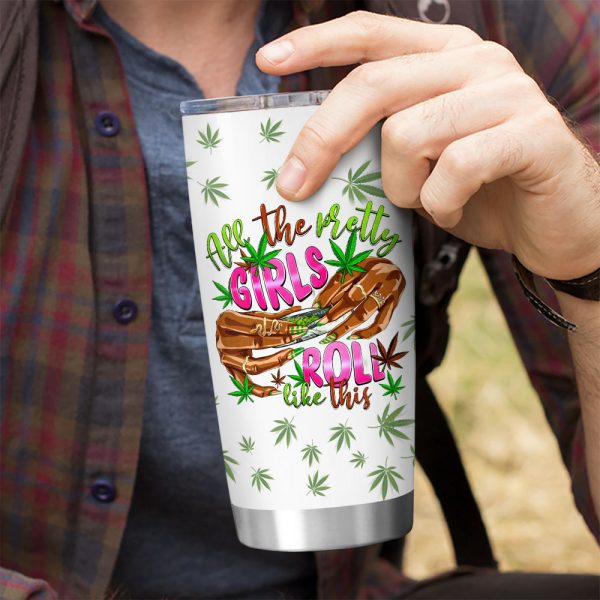 Personalized Weed Tumbler Cup - VANDH 1765.1