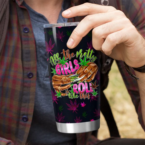 Personalized Weed Tumbler Cup - VANDH 1765.2