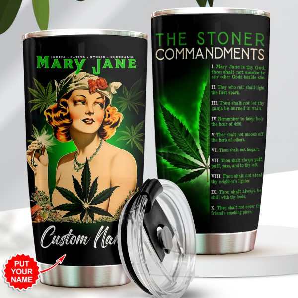 Personalized Weed Tumbler Cup - VANDH 1769
