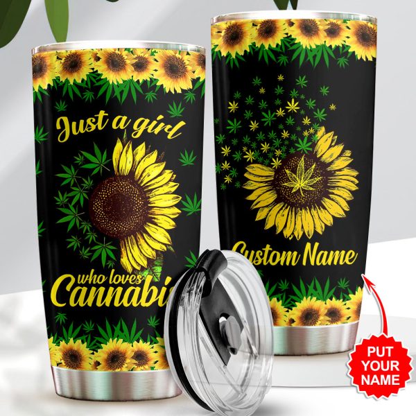 Personalized Weed Tumbler Cup - VANDH 1783