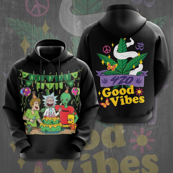 Weed 3D Apparel - VANDH 1664
