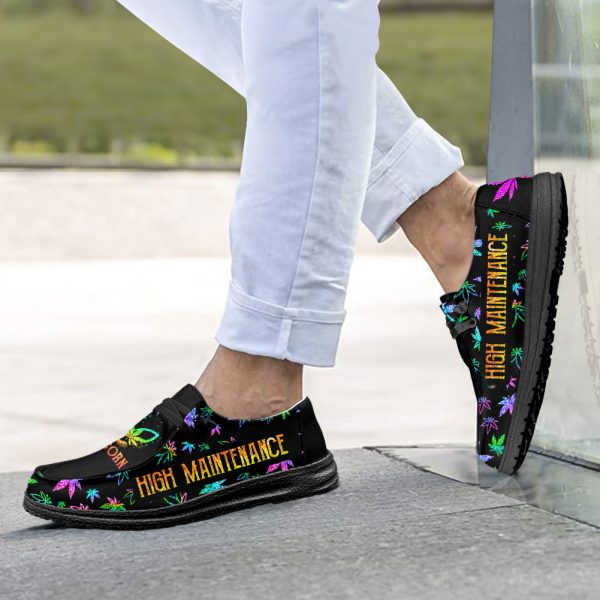 Weed Custom Hey Dude Shoes - VANDH 1790