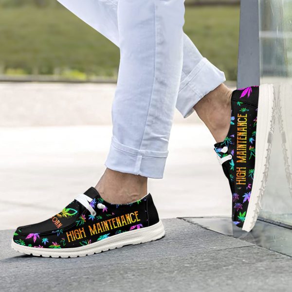 Weed Custom Hey Dude Shoes - VANDH 1790