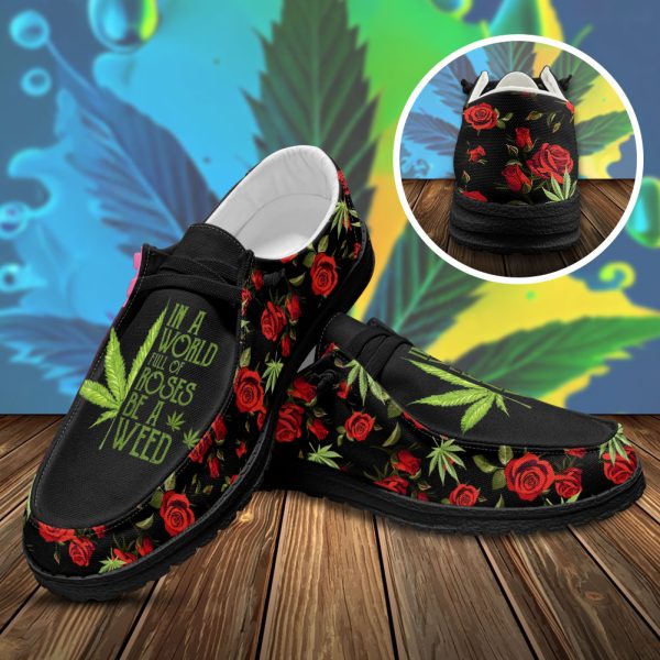 Weed Custom Hey Dude Shoes - VANDH 1792