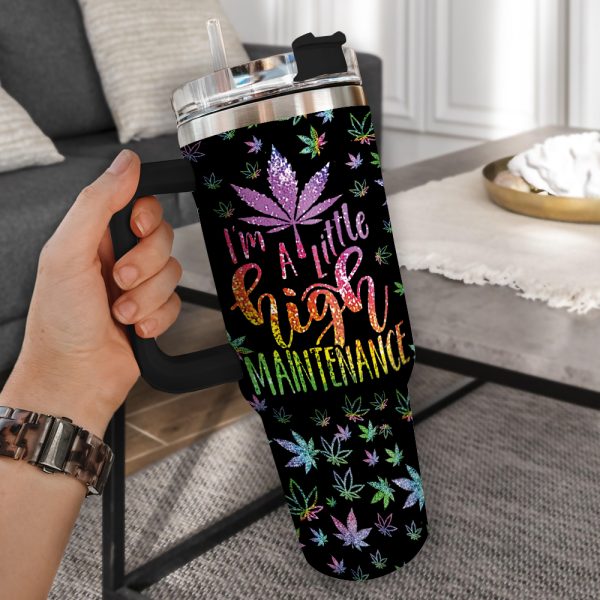 Personalized Weed 40oz Stanley Tumbler - VANDH 1805