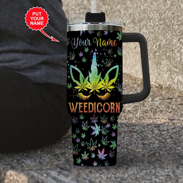 Personalized Weed 40oz Stanley Tumbler - VANDH 1805