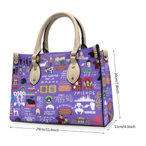 Friends Leather HandBag - MAITM 5196