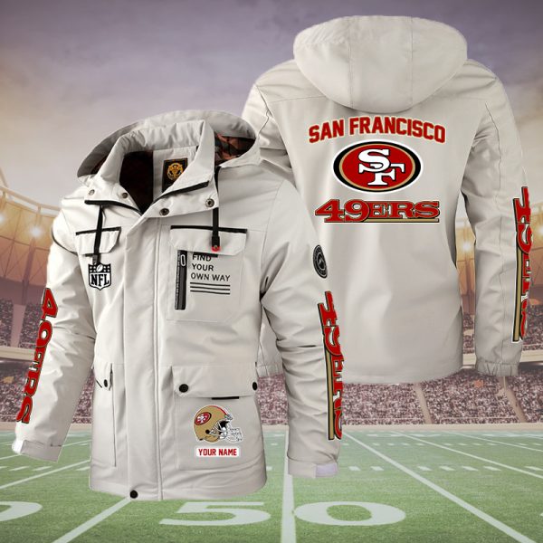 Personalized San Francisco 49ers 2D Parka Jacket - TANTN 3927