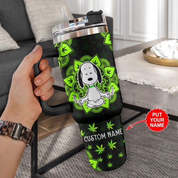 Personalized Weed 40oz Stanley Tumbler - VANDH 1886