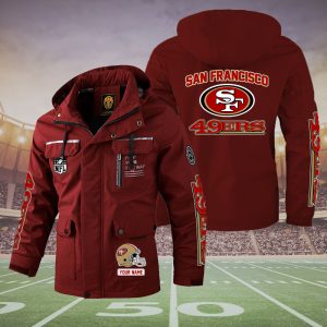 Personalized San Francisco 49ers 2D Parka Jacket - TANTN 3927