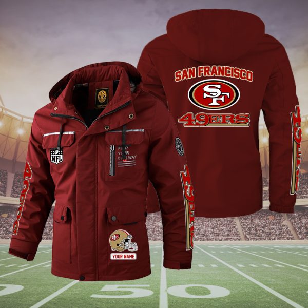 Personalized San Francisco 49ers 2D Parka Jacket - TANTN 3927
