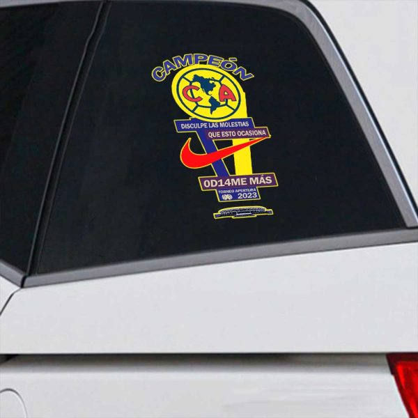 Club América 3D Decal - MAITM 5311