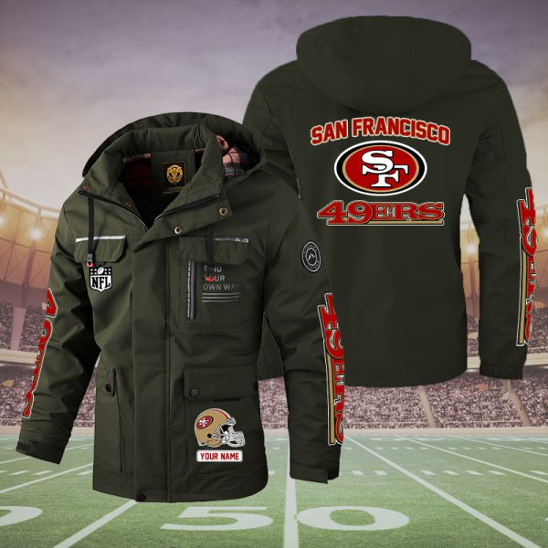 Personalized San Francisco 49ers 2D Parka Jacket - TANTN 3927