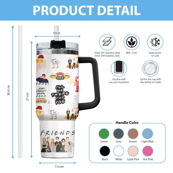 Friends 40oz Stanley Tumbler - NGHIAVT 1192