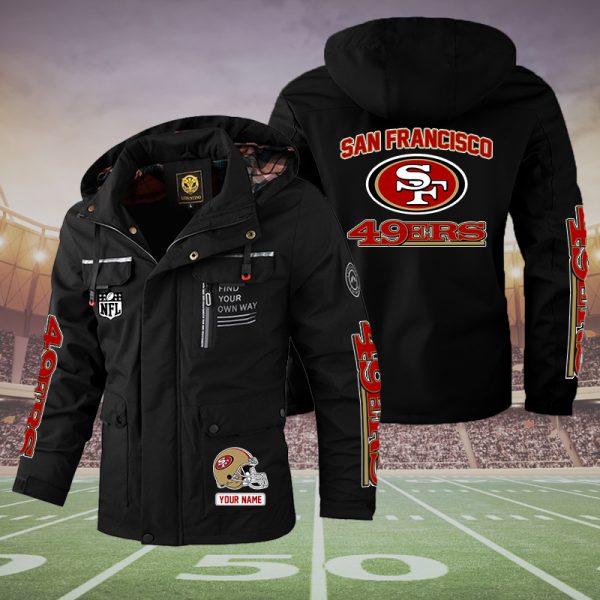 Personalized San Francisco 49ers 2D Parka Jacket - TANTN 3927
