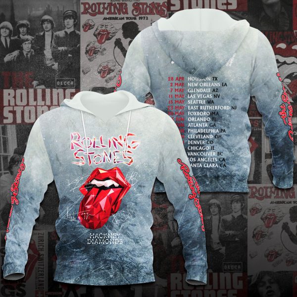 The Rolling Stones 3D Apparel - ANHNV 3330