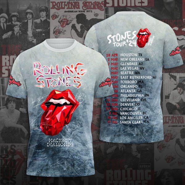 The Rolling Stones 3D Apparel - ANHNV 3330