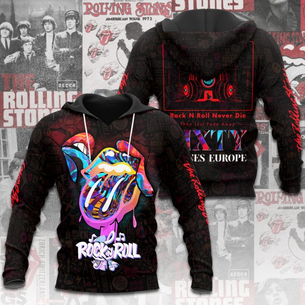 The Rolling Stones 3D Apparel - ANHNV 3331