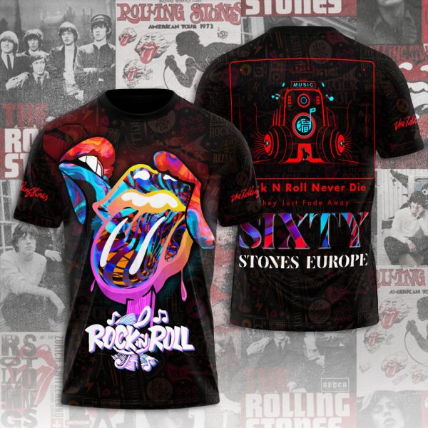 The Rolling Stones 3D Apparel - ANHNV 3331