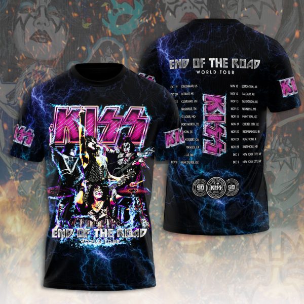 Kiss Band 3D Apparel - ANHNV 3337
