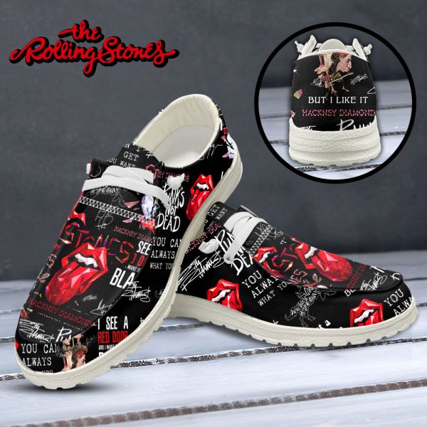 The Rolling Stones Custom Hey Dude Shoes - ANHNV 3485