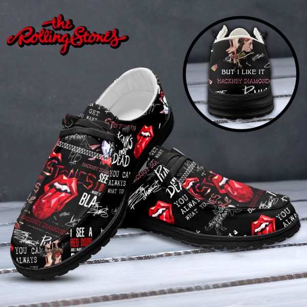 The Rolling Stones Custom Hey Dude Shoes - ANHNV 3485