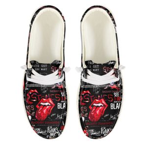 The Rolling Stones Custom Hey Dude Shoes - ANHNV 3485
