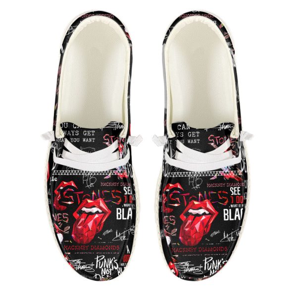 The Rolling Stones Custom Hey Dude Shoes - ANHNV 3485
