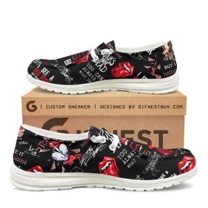 The Rolling Stones Custom Hey Dude Shoes - ANHNV 3485