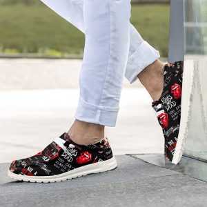 The Rolling Stones Custom Hey Dude Shoes - ANHNV 3485