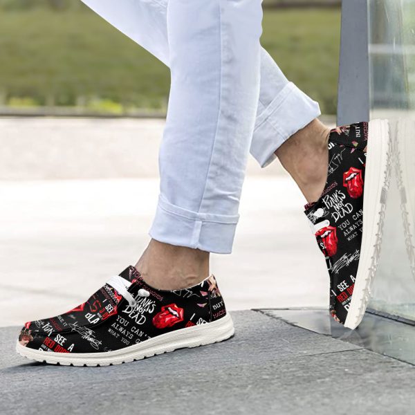 The Rolling Stones Custom Hey Dude Shoes - ANHNV 3485