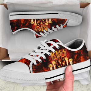 Kiss Band Low Top Canvas Shoes - ANHNV 3376
