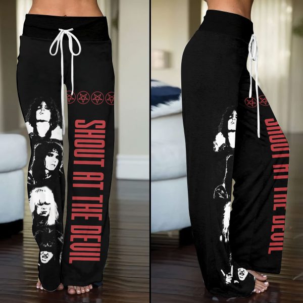 Mötley Crüe High-Waisted Straight-Leg Trousers - ANHNV 3385
